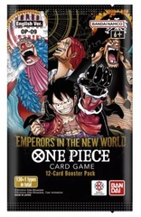 One Piece Bandai CCG - ENGLISH OP-09 Emperors in the New World Booster Pack